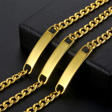 Pulseira Neso · Pulseira de corrente banhada a ouro 18k