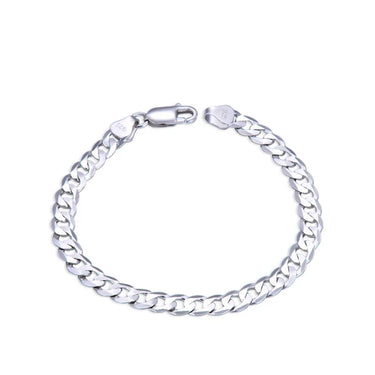 Pulseira Lacte · Pulseira de corrente em prata de lei 925