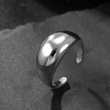 Cycle Ring · Shiny Stainless Steel Open Ring