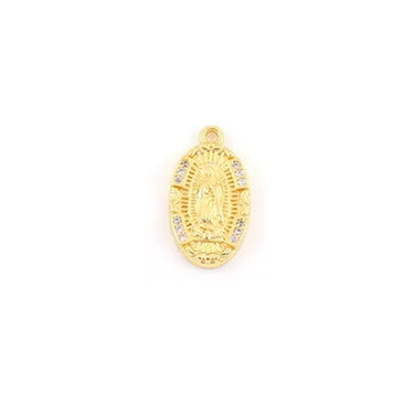 Virelia Necklace · Chain necklace with Virgin Mary charm