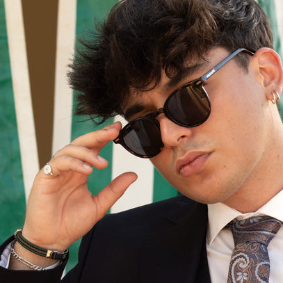 Portitxolet · gafas de sol de carey con lentes polarizadas marrones - Barlovento de Biar