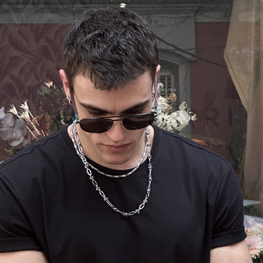 Almadraba · gafas de sol grabadas con patillas de madera