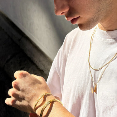 Alnitak Necklace · 18k Gold Plated Stainless Steel Men's Pendant Necklaces