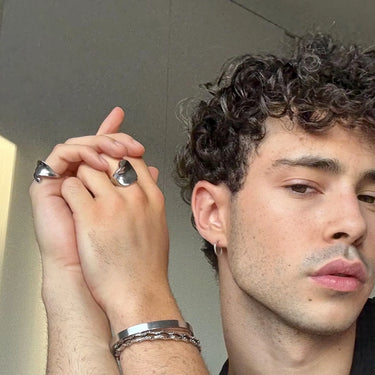 Kreis Ring · Concave Open Stainless Steel Ring