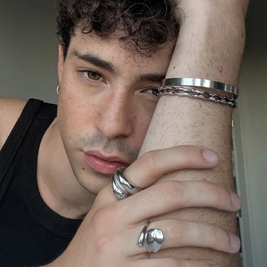 Orb Ring · Open Cross Ring in Stainless Steel