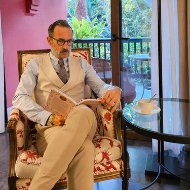 Bergen · corbata de lana marrón - Barlovento de Biar