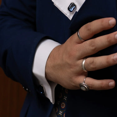 Circinis · gemelos azul zafiro simulado