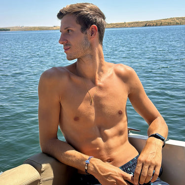 Alnitak Necklace · 18k Gold Plated Stainless Steel Men's Pendant Necklaces