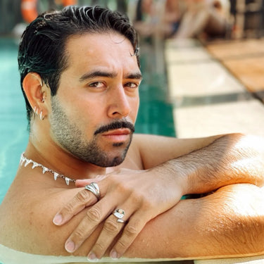 Orb Ring · Open Cross Ring in Stainless Steel