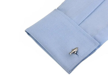 Conjunto de regalo de corbata y gemelos con forma de tiburones - Barlovento de Biar