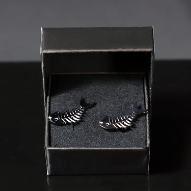 Conjunto de regalo de corbata y gemelos de pesca - Barlovento de Biar