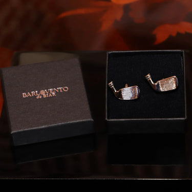 Conjunto de regalo de corbata y gemelos para golfistas - Barlovento de Biar
