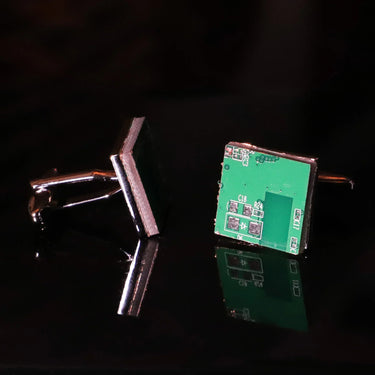 Conjunto de regalo de corbata y gemelos para nerds - Barlovento de Biar