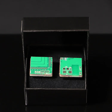 Conjunto de regalo de corbata y gemelos para nerds - Barlovento de Biar