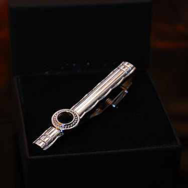 Cuervo · pasador de corbata con diamante simulado negro - Barlovento de Biar