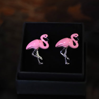 Flamencos · gemelos de flamenco rosa - Barlovento de Biar