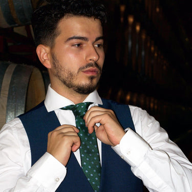 Gardenias · corbata floral verde - Barlovento de Biar