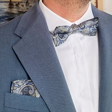 Los Ángeles · conjunto de pajarita azul Paisley - Barlovento de Biar