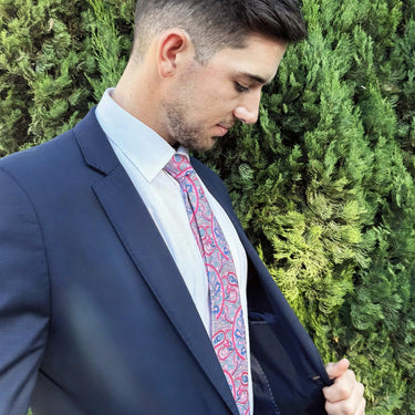 Lyon · corbata con estampado paisley - Barlovento de Biar
