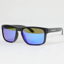 Montijo · gafas de sol negras con lentes azules reflectantes - Barlovento de Biar