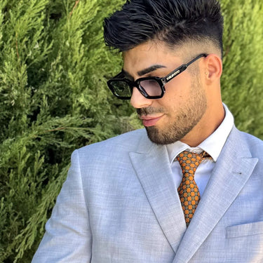 Palmanova · corbata estilo italiano amarilla