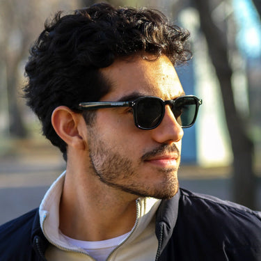 Patacona · round black sunglasses