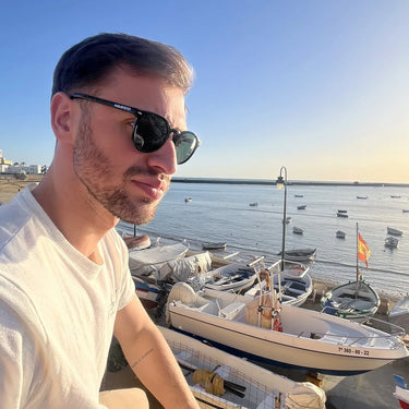 Peñarronda · gafas de sol negras con lentes polarizadas verdes - Barlovento de Biar