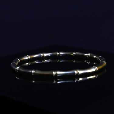 Pulseira em bambu · Pulseira rígida