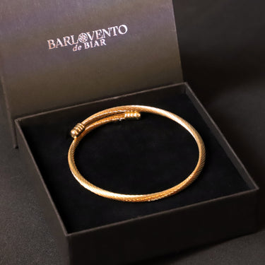 Pulseira Carme · Pulseira rígida em ouro 18k