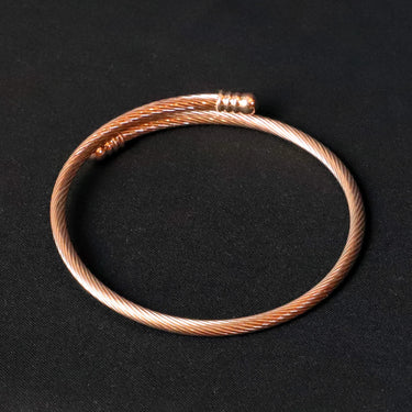 Carme Ora Rosa Bracelet · 18k Rose Gold Rigid Bracelet