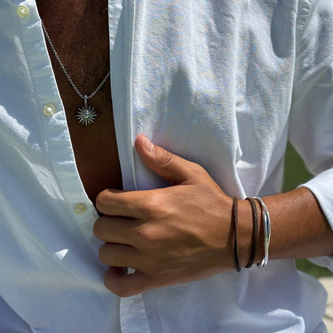 Spica Bracelet · Open alloy bracelet