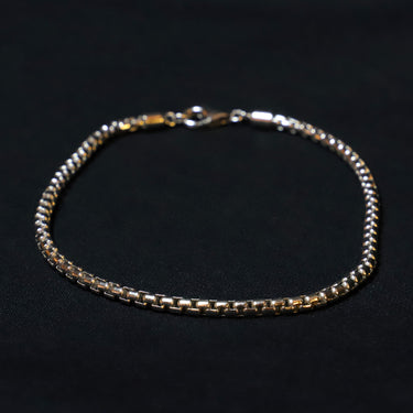 Pulseira Tanke Platinum · Pulseira de corrente em prata de lei 925 banhada a platina