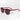 Saladeta · gafas de sol redondas de cristal rojo