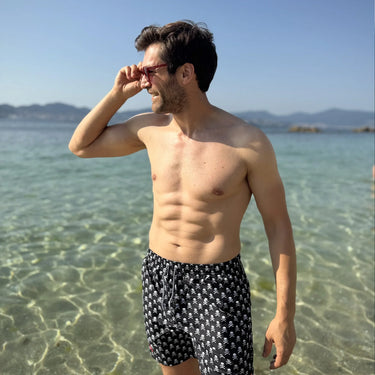 Saladeta · gafas de sol redondas de cristal rojo