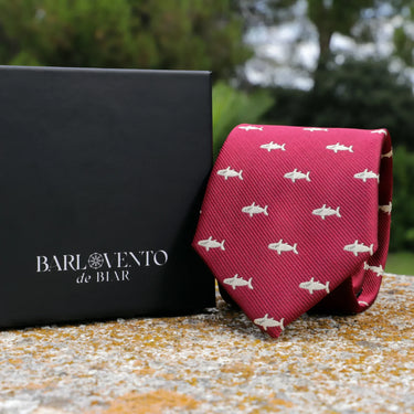 Tiburones · corbata de diseño