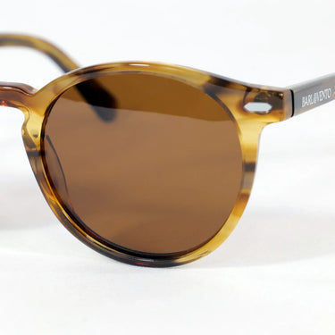 Torimbia · gafas de sol redondas de color naranja cristal con lentes marrones - Barlovento de Biar