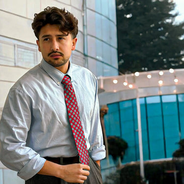 Vicenza · corbata roja estilo italiano - Barlovento de Biar