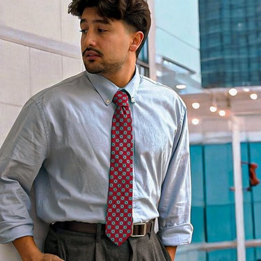 Vicenza · corbata roja estilo italiano - Barlovento de Biar