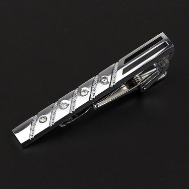 Petirrojo · pasador de corbata de color plata con diamantes simulados - Barlovento de Biar