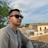 Patacona · gafas de sol redondas negras - Barlovento de Biar