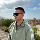 Patacona · gafas de sol redondas negras - Barlovento de Biar