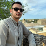 Patacona · gafas de sol redondas negras - Barlovento de Biar