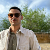 Torimbia · gafas de sol redondas de color naranja cristal con lentes marrones - Barlovento de Biar