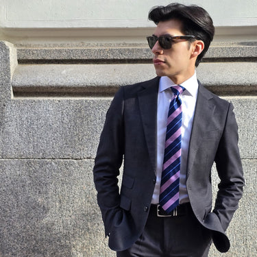 Gravata listrada Aberdeen