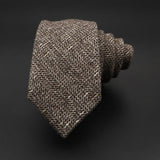 Alaska · corbata de lana marrón y dorado - Barlovento de Biar