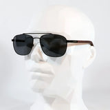 Almadraba · gafas de sol grabadas con patillas de madera - Barlovento de Biar