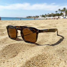 Ambolo · gafas de sol color marrón carey