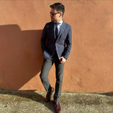 Conjunto de regalo de corbata y gemelos para marineros - Barlovento de Biar