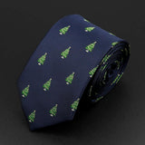 Árbol de Invierno · corbata azul con arboles verdes - Barlovento de Biar