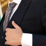 Ardenne · corbata con estampado paisley - Barlovento de Biar